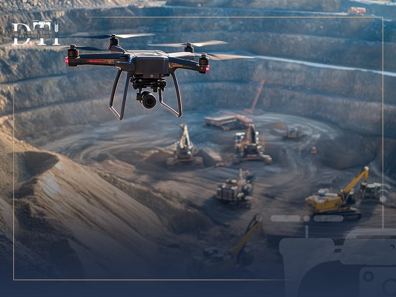 كيف تساعد الدرون في تعزيز السلامة وحماية البيئة داخل مواقع التعدين؟