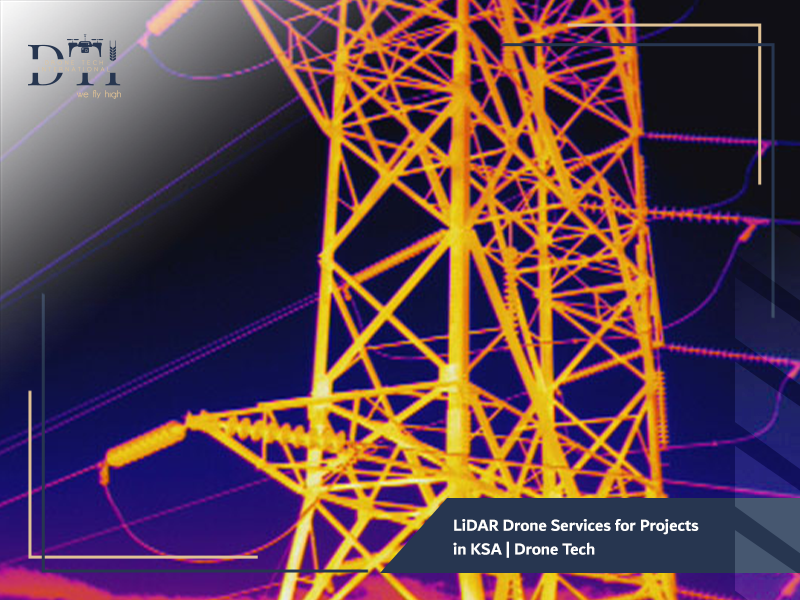 LiDAR Drone Services for Projects in KSA