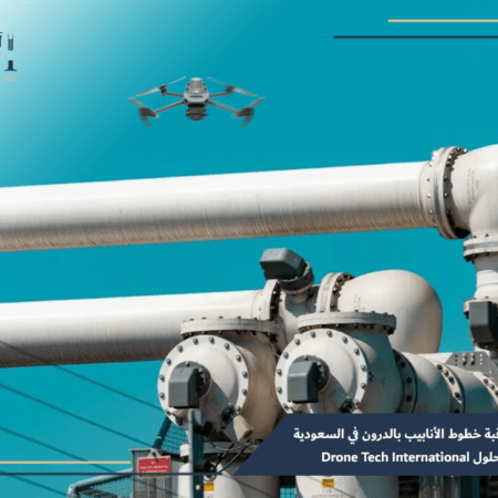 حلول مراقبة خطوط الأنابيب بالدرون في السعودية